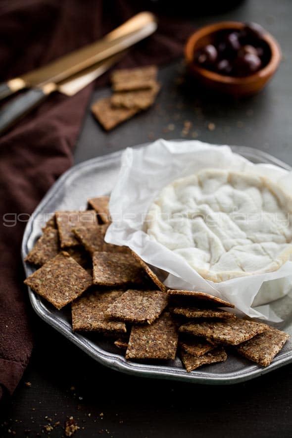 Grain Free Gluten Free Flax and Hemp Seed Crackers 2 Homemade Flax and Hemp Seed Crackers | Grain Free and Gluten Free