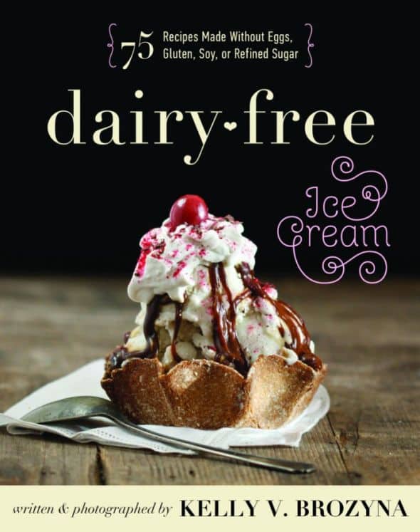 swiss almond ice cream from dairy-free ice cream | interview with the author and giveaway