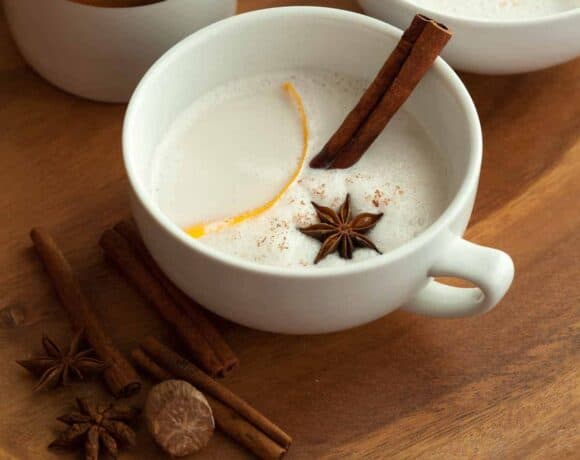 Vegan Warm Spiced Cashew Coconut Milk (Paleo)