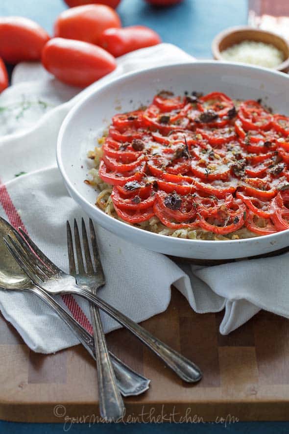 fennel tomato gratin, sylvie shirazi photography, los angeles food photographer, food photography