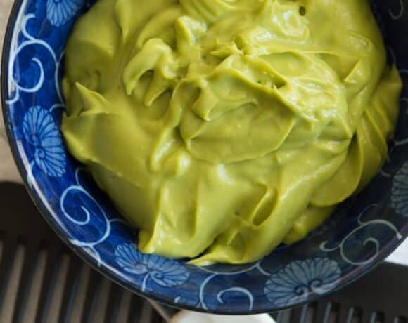 Homemade Avocado Hair Mask