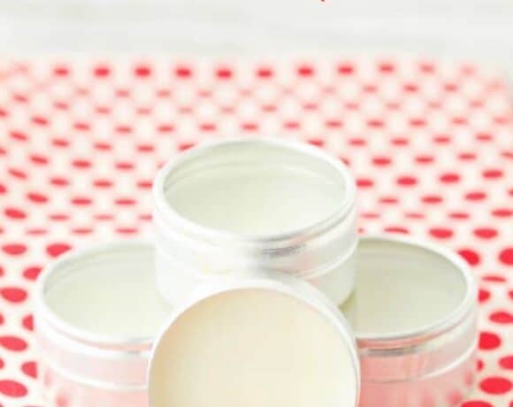 homemade lip balm