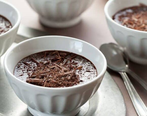 Earl Grey Chocolate Pots de Creme