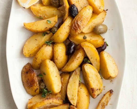 Greek Style Lemon Potatoes