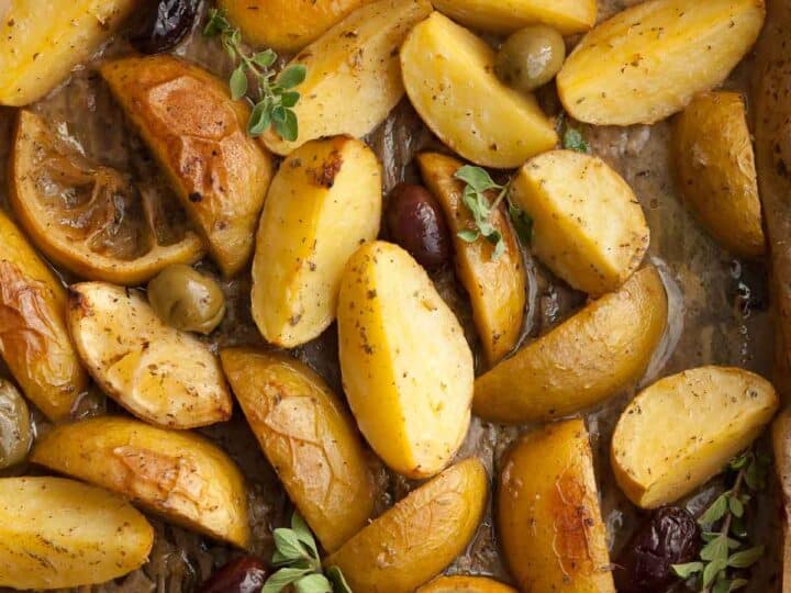 Greek Style Lemon Potatoes Recipe