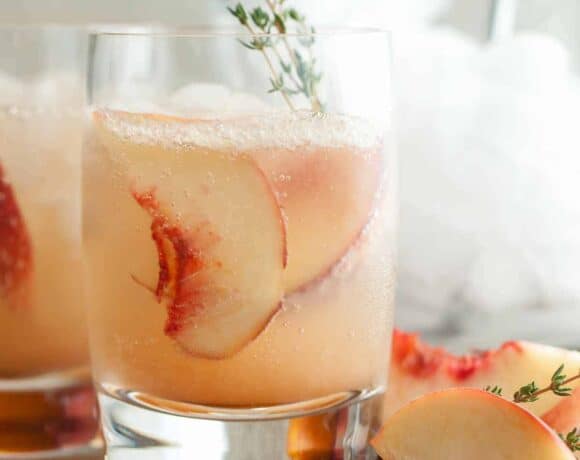 Stone Fruit Thyme Shrub Soda Recipe