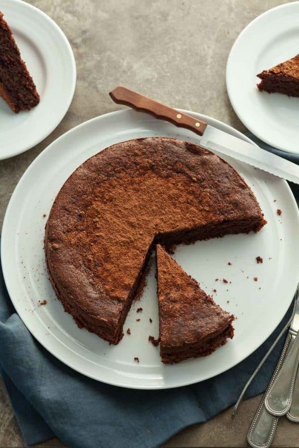 Chocolate Walnut Torte | Gourmande in the Kitchen