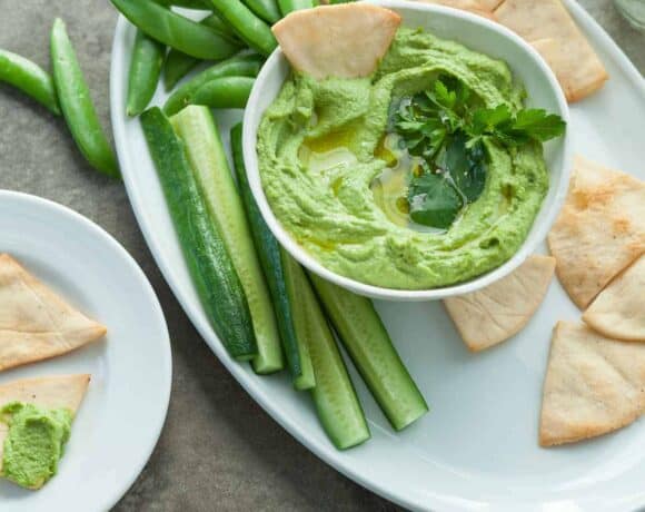 Spicy Green Almond Hummus (Paleo)