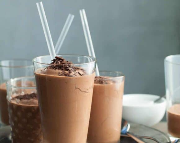 Mexican Frozen Hot Chocolate (Vegan)