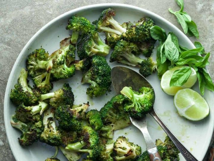 Grilled Basil Broccoli Recipe