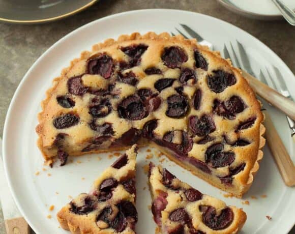 Cherry Frangipane Tart (Grain-Free Recipe)