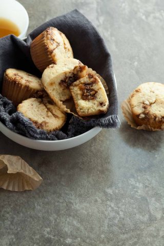 Cinnamon Swirl Gluten-Free Pancake Muffins (Paleo)