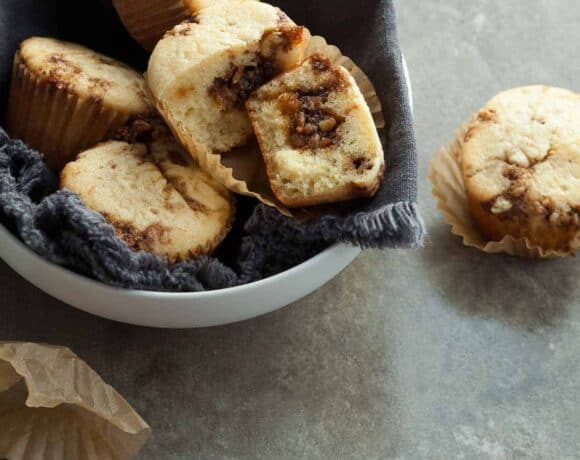 Gluten-Free Cinnamon Swirl Pancake Muffin Recipe