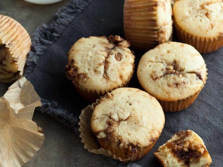 Cinnamon Swirl Pancake Muffins (Paleo)