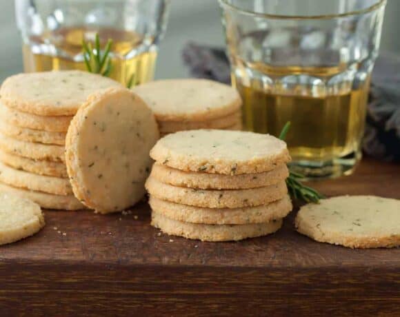 Gluten-Free Rosemary and Pecorino Sables (Grain-Free)