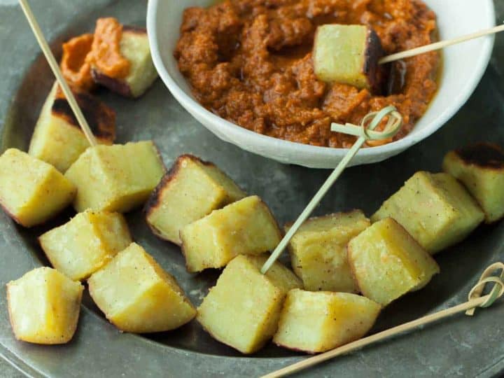 Romesco Potatoes