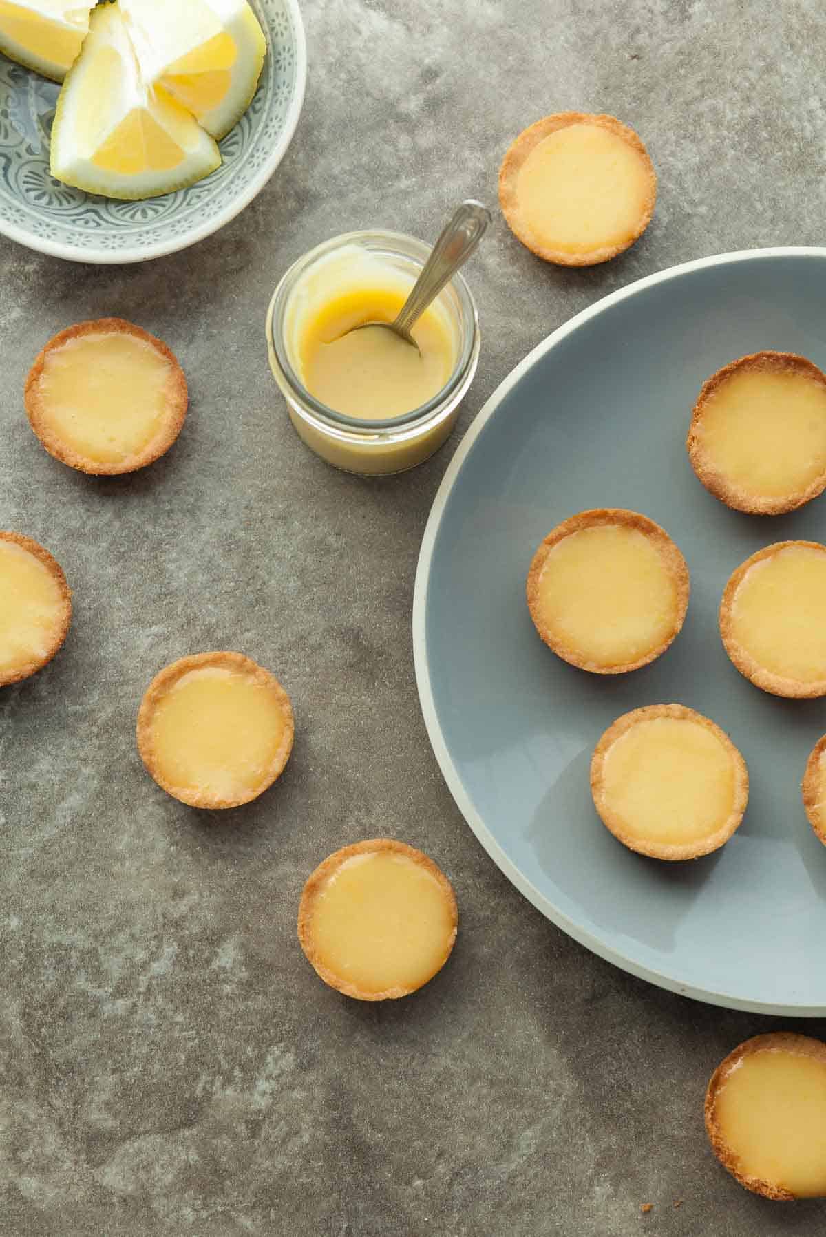 Gluten-Free Lemon Tartlets | Gourmande in the Kitchen