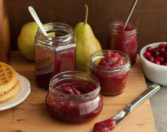 Cranberry Pear Butter