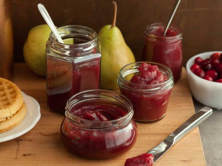Cranberry Pear Butter