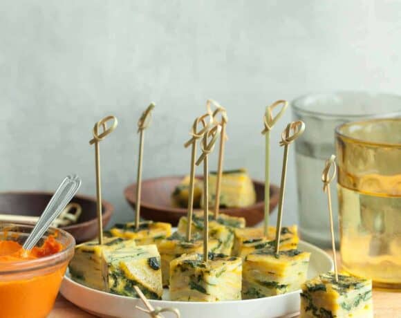 Baked Sweet Potato Spanish Omelette