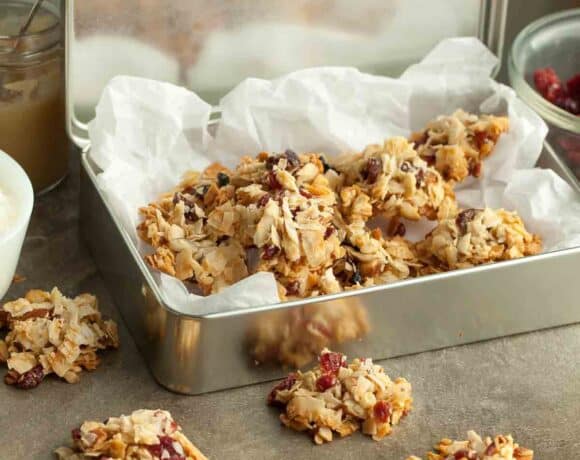 Fruit and Nut Coconut Clusters