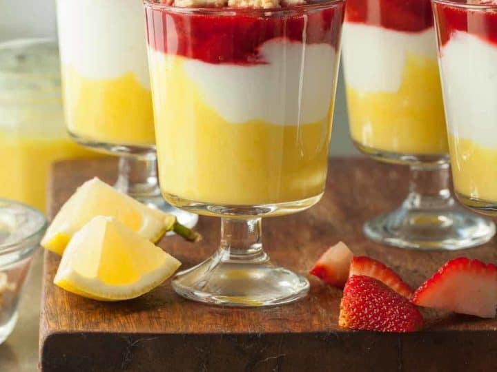 Lemon Berry Parfaits  Gourmande in the Kitchen