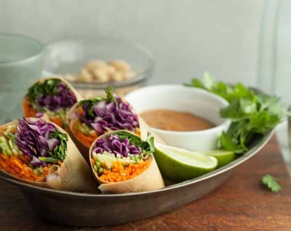 Thai Vegetable Coconut Wraps