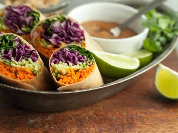 Thai Vegetable Coconut Wraps (Paleo, Vegan)