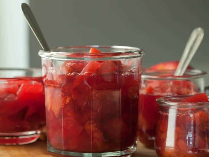 Plum Apple Compote