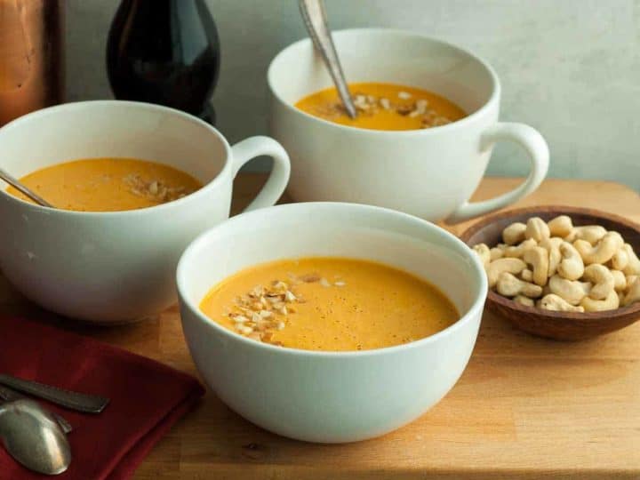 Roasted Red Pepper Carrot Soup