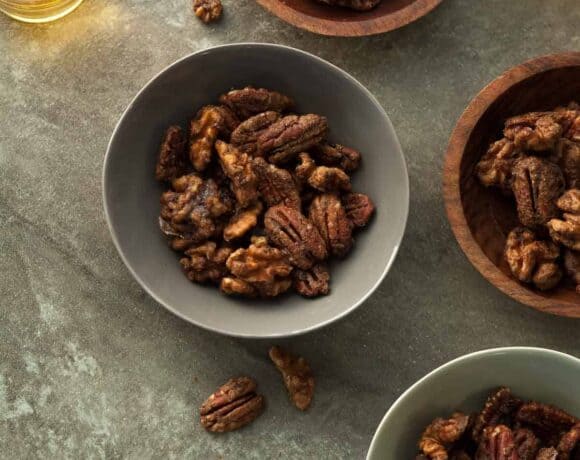 Gingerbread Spiced Nuts