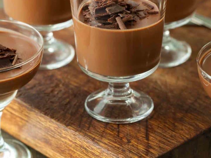 Vegan and Paleo Double Chocolate Panna Cotta