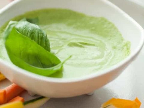 Creamy Basil Parsley Dip