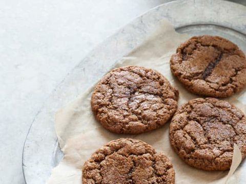 Gluten-Free Ginger Molasses Cookies