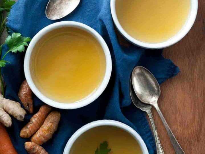 nourishing vegetable broth