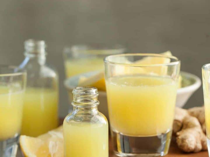 Pineapple Ginger Wellness Shots