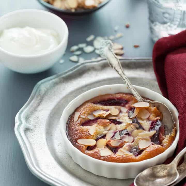Gluten-Free Plum Frangipane Gratin