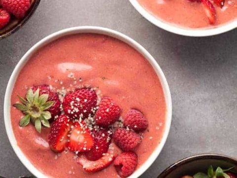 Red Berry Smoothie Bowl
