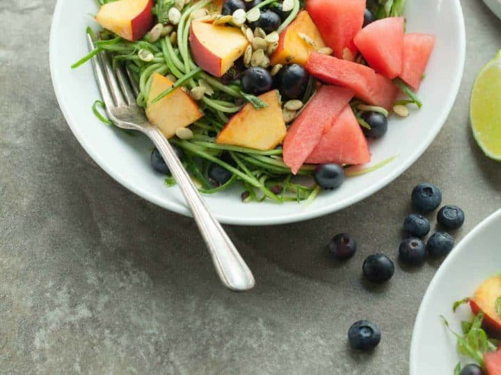 Summer Fruit and Cucumber Salad