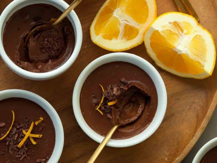 Orange Chocolate Pots de Crème Dairy-Free
