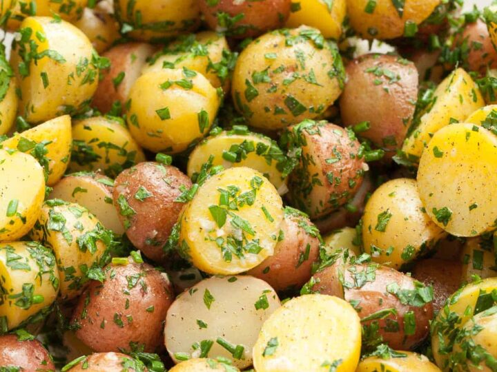 French Potato Salad in Bowl
