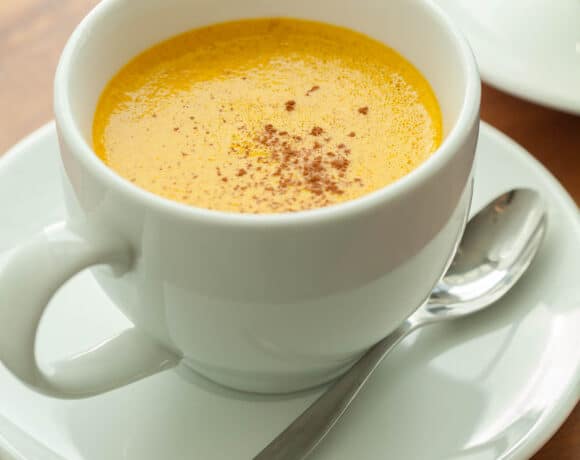 Sweet Potato Pie Golden Milk in Mug