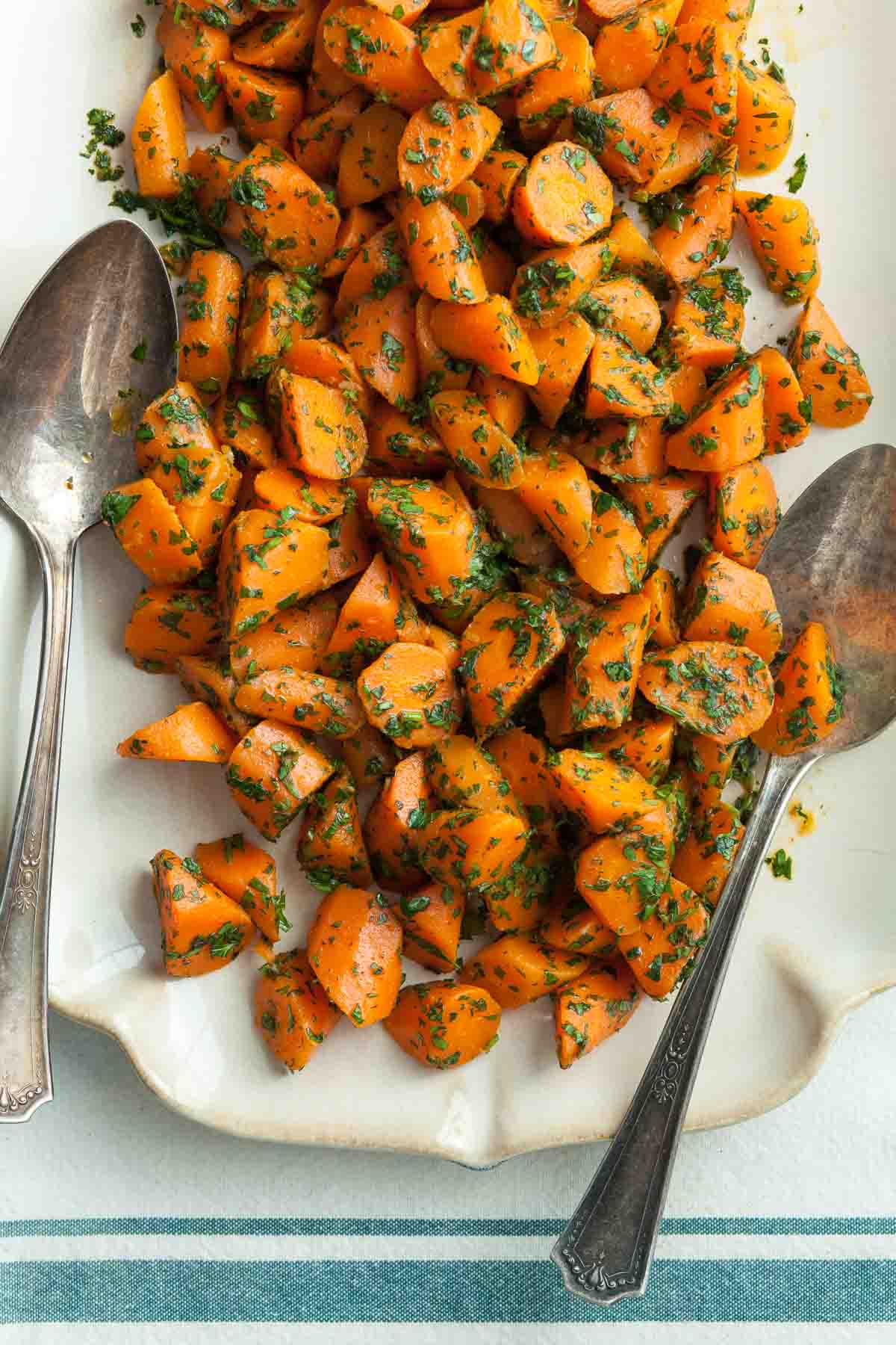 Moroccan Carrot Salad Close Up