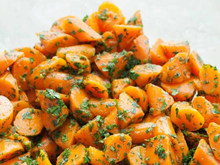 Moroccan Carrots in Bowl