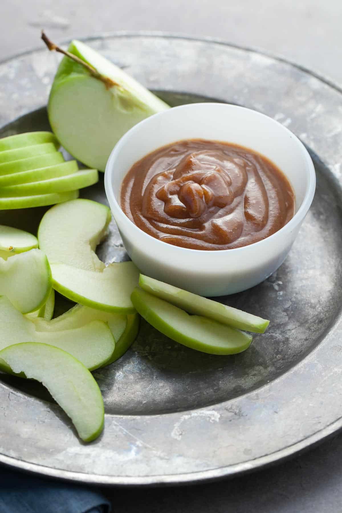 Caramel Date Sauce in Bowl