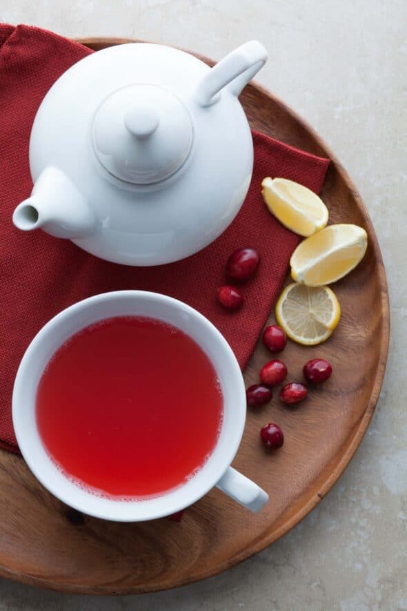 Cranberry Tea (Stovetop or Slow Cooker)