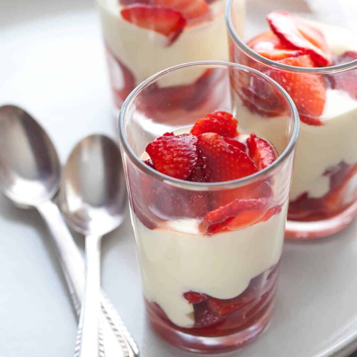 Strawberry Lemon Parfaits (Dairy-Free)