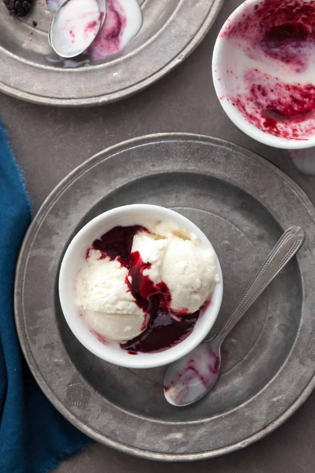 Frozen Lemon Kefir