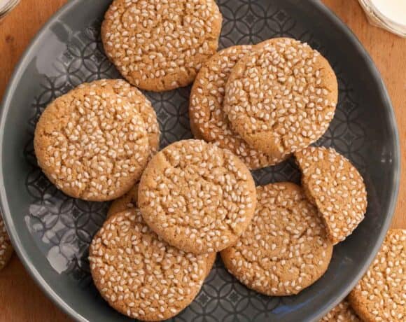 Tahini Sesame Cookies