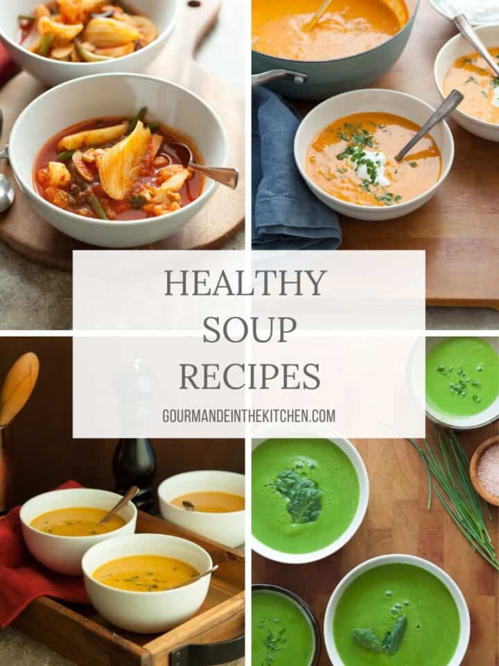 healthy soup recipes that are gluten-free, vegan, and packed with vegetables
